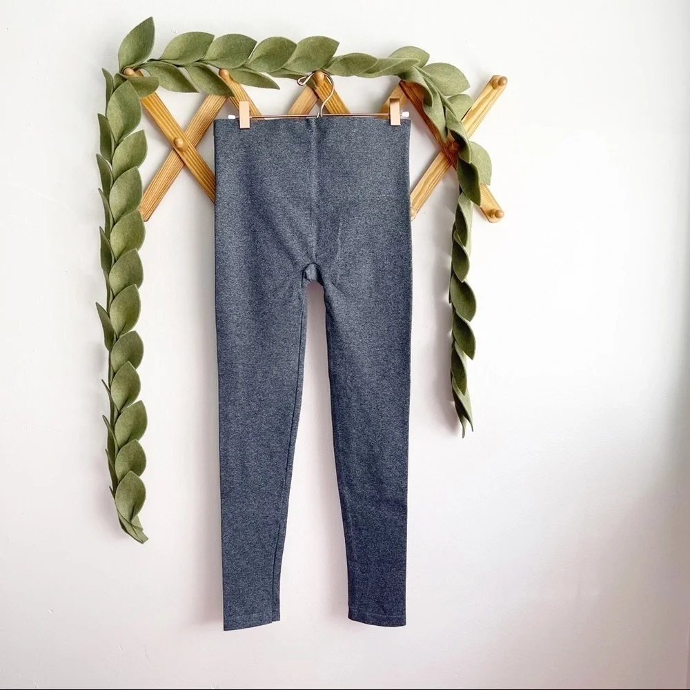 Spanx Gray Seamless Leggings